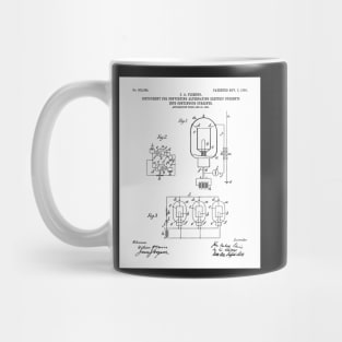 Electrician Patent - Maker Workshop Art - White Mug